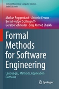 Cover: Formal Methods for Software Engineering - Springer