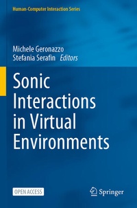 Enlarge image Cover: Sonic Interactions in Virtual Environments - Springer