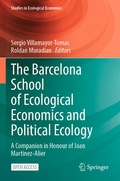 Cover: The Barcelona School of Ecological Economics and Political Ecology - Springer