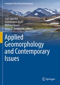 Cover: Applied Geomorphology and Contemporary Issues - Springer