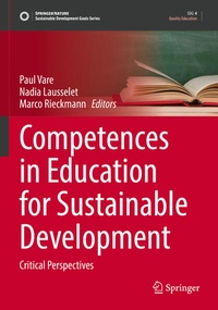 Enlarge image Cover: Competences in Education for Sustainable Development - Springer