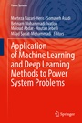 Cover: Application of Machine Learning and Deep Learning Methods to Power System Problems - Springer