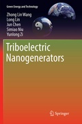 Cover: Triboelectric Nanogenerators - Springer