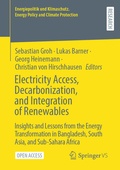 Cover: Electricity Access, Decarbonization, and Integration of Renewables - Springer VS