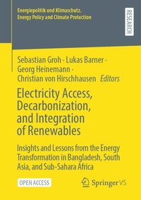 Enlarge image Cover: Electricity Access, Decarbonization, and Integration of Renewables - Springer VS