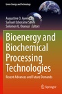 Cover: Bioenergy and Biochemical Processing Technologies - Springer