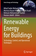 Cover: Renewable Energy for Buildings - Springer