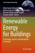Cover: Renewable Energy for Buildings - Springer