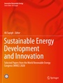 Cover: Sustainable Energy Development and Innovation - Springer
