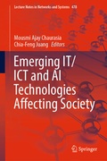 Cover: Emerging IT/ICT and AI Technologies Affecting Society - Springer