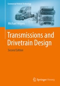 Cover: Transmissions and Drivetrain Design - Springer Vieweg