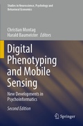 Cover: Digital Phenotyping and Mobile Sensing - Springer