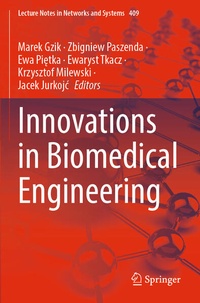 Enlarge image Cover: Innovations in Biomedical Engineering - Springer