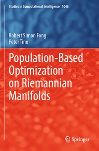 Enlarge image Cover: Population-Based Optimization on Riemannian Manifolds - Springer