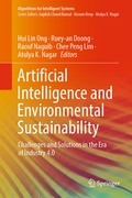 Cover: Artificial Intelligence and Environmental Sustainability - Springer