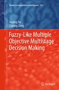 Cover: Fuzzy-Like Multiple Objective Multistage Decision Making - Springer
