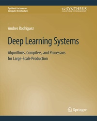 Enlarge image Cover: Deep Learning Systems - Springer