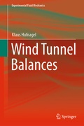 Cover: Wind Tunnel Balances - Springer