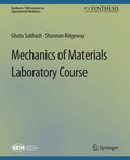 Cover: Mechanics of Materials Laboratory Course - Springer