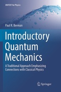 Cover: Introductory Quantum Mechanics - Springer