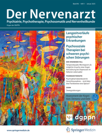 Abbildung von: Der Nervenarzt - SpringerMedizin