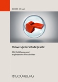 Cover: Hinweisgeberschutzgesetz - Boorberg