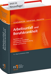 Abbildung von: Arbeitsunfall und Berufskrankheit - Erich Schmidt Verlag