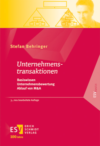 Enlarge image Cover: Unternehmenstransaktionen - Erich Schmidt Verlag