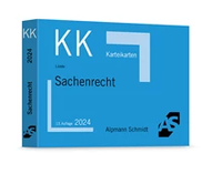 Abbildung von: Karteikarten Sachenrecht - Alpmann Schmidt