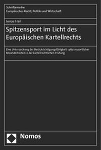 Abbildung von: Spitzensport im Licht des Europäischen Kartellrechts - Nomos