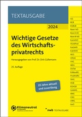 Abbildung von: Wichtige Gesetze des Wirtschaftsprivatrechts - NWB