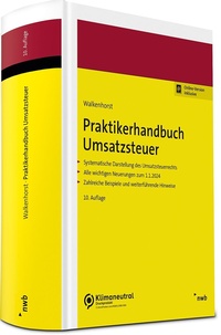 Bild vergrößern Bild: Praktikerhandbuch Umsatzsteuer - NWB