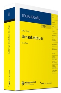 Abbildung von: Umsatzsteuer - NWB