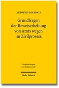 Abbildung von: Grundfragen der Beweiserhebung von Amts wegen im Zivilprozess - Mohr Siebeck