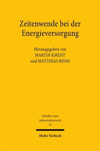 Abbildung von: Zeitenwende bei der Energieversorgung - Mohr Siebeck