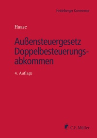 Abbildung von: Außensteuergesetz Doppelbesteuerungsabkommen (AStG/DBA) - C.F. Müller