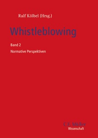 Enlarge image Cover: Whistleblowing - C.F. Müller