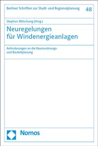 Bild: Neuregelungen für Windenergieanlagen - Nomos