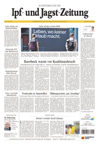 Abbildung von: Ipf- und Jagst-Zeitung - Medienhaus Schwäbischer Verlag GmbH