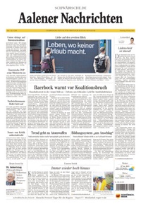 Bild vergrößern Bild: Aalener Nachrichten - Medienhaus Schwäbischer Verlag GmbH