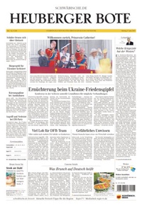 Abbildung von: Heuberger Bote - Medienhaus Schwäbischer Verlag GmbH