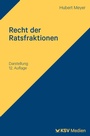 Cover: Recht der Ratsfraktionen - KSV Medien
