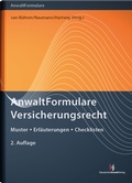 Bild: AnwaltFormulare Versicherungsrecht - Deutscher Anwaltverlag