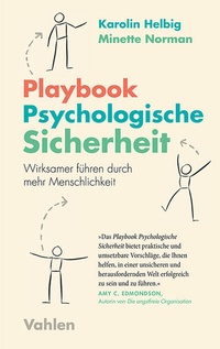 Abbildung von: Playbook Psychologische Sicherheit - Vahlen