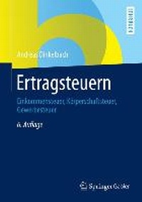 Abbildung von: Ertragsteuern - Springer Gabler