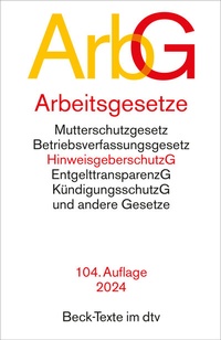 Abbildung von: Arbeitsgesetze - dtv