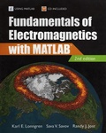 Cover: Fundamentals of Electromagnetics with MATLAB - SciTech Publishing Inc