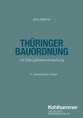 Abbildung von: Thüringer Bauordnung - Deutscher Gemeindeverlag