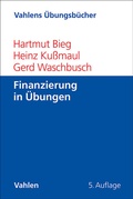Cover: Finanzierung in &Uuml;bungen - Vahlen