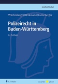 Cover: Polizeirecht in Baden-W&uuml;rttemberg - C.F. M&uuml;ller